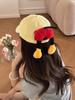 Gorra de Béisbol Linda de Mickey con Trasero Grande para Niños 2025 Nueva Súper Linda Versátil Gorra de Minnie Sombrero de Pareja
