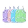 Chaleco Tejido Universal Mini Bordado de Oso Transfronterizo para Perro y Gato Cussy Transpirable Elástico Ropa de Verano para Perro