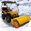 Xinjiang Inner Mongolia Road Administration Snow Sweeper Pequena Mão Empurrar Snow Sweeper Car Type Rolling Sweep Snow Sweeper Road Wrecker