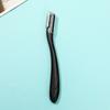 Cuchillo para Cejas Macro para Hombre Seguridad Antirrayas Principiante para Mujer Rascador Doble para Cejas con Peine Flor
