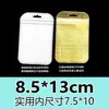 Bolsas Transparentes Auto-Sellantes, Bolsas Perladas Blancas, Empaques con Cierre Zip-Lock, Bolsas Láser, Bolsas de Empaque Escarchadas, Bolsas Selladoras para Joyería