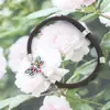Pulsera de libélula con incrustaciones de diamantes de colores, estilo étnico, cuerda de mano, pulsera tejida ajustable de moda, nueva joyería transfronteriza