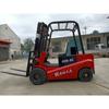 Empilhadeira elétrica tipo carro, caminhão de elevação de materiais de construção, altura de empilhamento industrial, transporte de carga e descarga