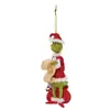 Produto Novo Transfronteiriço 2023 Natal Monstro Peludo Verde Grinch Decorações de Árvore de Natal Enfeites de Carro Decoração de Casa