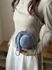 Bolsos de Nuevo Estilo, Diseño de Nicho, Bolsos Redondos Pequeños de Moda, Personalizados, Simples, Modernos, Casuales, Bolsos de Mano para Mujer Verano 2026