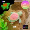 Adornos Luminosos de Tortuga Nuevos Impresos en 3D con Articulaciones Móviles y Manualidades de Plástico Sólido Impreso para Paisajismo de Acuarios