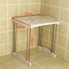 Prateleira Rack de Armazenamento Plástico Rack de Guarda-Roupa Mesa Multi-Camadas Armário Armário Cozinha Armazenamento Camadas Quarto Divisória Novo Produto