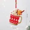 Shengyuan Nuevo Plano Soldado de Papá Noel Adornos para Árbol de Navidad de Hierro Forjado Accesorios de Decoración Navideña DIY Venta al por Mayor