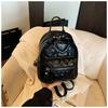 Mini Mochila Transfronteiriça para Mulheres, Tendência Outono 2026, Alta Qualidade, Acolchoada, Casual, Versátil, Pequena Mochila de Viagem