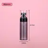 Botella de spray de viaje, botella recargable para loción, alcohol, niebla ultrafina, botella de spray pequeña hidratante, botella de spray portátil, botella atomizadora vacía