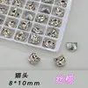 Cabeça de Gato Substituição K9 Multifacetada 6*10mm Fundo Pontiagudo Vidro Lote Inteiro de Enfeites de Diamante Brilhantes DIY Coração Diamante Grande para Nail Art