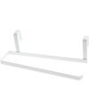 Armário de cozinha de ferro forjado suporte de tecido porta multifuncional porta de volta toalha bar rack de cozinha rack de armazenamento