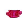 En el conjunto de cuentas, cuentas duras, partículas grandes, anillo de bloqueo, divertido anillo de bola de dragón masculino, conjunto de cristal, suministros para adultos