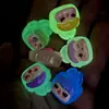 Accesorios de Resina de Conejo de Ensueño con Destellos Luminosos Pegamento Cremoso para Funda de Teléfono Móvil DIY Pasador Cuerda para el Cabello Colgante Hebilla de Zapato Adornos