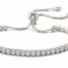 Suministro Directo de Fábrica Pulsera de Tirar Ajustable Pulsera de Circonita Cadena Gruesa Chapada en Oro Real No se Desvanece Pulsera de Alta Calidad