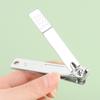 Cortaúñas con punta de grano Yiwu en stock, regalo, cortaúñas de acero con alto contenido de carbono, fábrica de herramientas de manicura, cortaúñas a cuadros