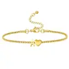 Amazon Carta de Amor Transfronteriza 26 Letras Estilo Nuevo Moda Temperamento Suave Elegante Sencillo Versátil Cadena Fina Pulsera para Mujeres