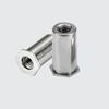 Porca rebitável SOS-M6 aço inoxidável 304 porca passante host de computador stud hexagonal à prova d'água