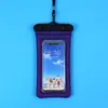 Bolsa Impermeable para Teléfono Móvil con Pantalla Táctil, Bolsa Auto-sellante para Nadar, Funda Impermeable Transparente para Teléfono para Buceo en la Costa, Fotografía y Rafting