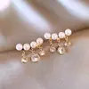 Pendientes de Perla y Circonita para Mujer de Lujo Ligero, Clavos de Oreja de Gama Alta, Nicho Únicos, Pendientes Franceses Elegantes, Nuevos Éxitos de 2024