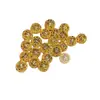 Acessórios Dourado Areia Contas Vazadas Cilindro Contas Espaçadoras Contas Redondas Contas Flor Espaçador Pulseira Acessórios para Joias DIY 785