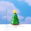 Decoración de micropaisaje caricatura Santa muñeco de nieve árbol Serie Habitación accesorios para hacer nieve decoración adornos pequeños en miniatura