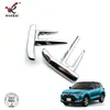Adecuado para Toyota Raize Parachoques Trasero Modificado Luz Antiniebla Marco Decorativo Brillante Cromado Cubierta Especial para Faros Antiniebla Serie 200