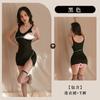 Fan Lei Ropa Interior Sexy Uniforme Sexy Tentación Falda Corta Mono Ajustado Bata de Noche Set de Pijama de Gato Marinero Catwoman