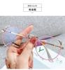 Nuevas gafas con orejas de gato anti-luz azul, versión coreana, para chicas que disparan en la calle, lindas gafas de ojo de gato terminadas de fábrica, venta al por mayor de gafas para miopía