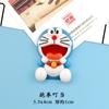 Dibujos Animados Gato Jingdang Accesorios de Resina Azul Grande Gordo Hecho a Mano DIY Carcasa de Teléfono Móvil Accesorios de Pegamento Crema Material de Muñeca