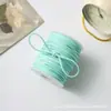 Decoración de Cordón Colgante de Gamuza, Cordón Rosa, Cuerda, Hilo, Cordón Trenzado de Piel de Ciervo, Cordón para Colgar Colgante de Piel de Vaca Blanca