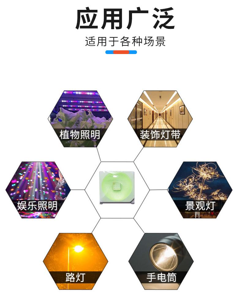 3030球头灯珠暖白
