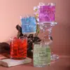 Velas Aromáticas de Cera de Gelatina de Cristal, Conjunto Caixa de Gelo Bolha, Lembranças Exquisitas de Fragrância para Aniversário e Feriados, Velas de Gelatina
