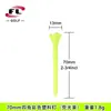 Fabricante Buddha Power Tee de Golf de Venta Caliente Transfronterizo con Tapa de Flor de Cuatro Esquinas, Tee de Material Plástico ABS