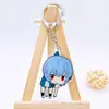 Neon Genesis Evangelion Asuka Merchandising Eva Rei Ayanami Unidad-01 Colgante Llavero Anime Acrílico