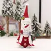 Adornos de Decoración Navideña Dibujos Animados Papá Noel Muñeco de Nieve Muñeco Rudolph Suministros para Decoración de Ventanas de Centros Comerciales