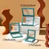 Caja colgante de película de PE de color de moda, película transparente, a prueba de polvo, para exhibir y empaquetar monedas, joyas y otros coleccionables