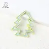 Gota de Aceite Luminosa Agujero para Colgar Árbol de Navidad Hebilla de Resorte Forma Especial Accesorios para Joyería DIY Hebilla para Colgar Llavero Cadena para Teléfono Móvil Colgante para Bolsa