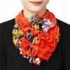 Colarinho feminino com estampa de flores, combinando com as quatro estações, estilo coreano, celebridade da internet, mesma variedade, colar falso