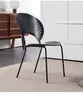 Cadeira Tendência com Encosto, Cadeira de Jantar para Uso Doméstico, Concha Vintage, Cadeira Criativa Nórdica Simples, Cadeira de Lazer Solar para Adultos