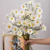 Especial transfronterizo para explosiones de temu Amazon simulación de comercio exterior flor flor artificial 5 margaritas pequeñas manzanilla crisantemo silvestre