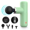 Mini Pistola de Fascia Mini Masajeador de Bolsillo Portátil Deportes Músculo Hombro Cuello Vibración de Alta Frecuencia Pistola de Fascia Transfronteriza