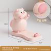 Soporte creativo para teléfono móvil de cerdito, bonito adorno de escritorio para oficina, estación de descompresión para niña, pequeño regalo, envío gratis