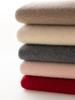 Otoño e Invierno Nuevo Cuello Redondo 100 Cachemira Pura Tejido de Punto Engrosado Suéter Color Puro Suelto Camiseta Base Top