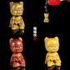 Sándalo DIY Tejido a Mano Dibujo Animado Batman Bolso Creativo Colgante/Llavero Suministro