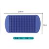 Fábrica em estoque 160 grade silicone pequeno cubo de gelo geladeira molde de cubo de gelo 1 cm mini grão de gelo molde de gelo caixa de cubo de gelo