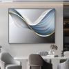 Relógio Elétrico de Luxo Leve Moderno Caixa Pintura Decorativa Minimalista Abstrato Caixa de Distribuição Pintura Pendurada Sentido Avançado Forte Fraco Caixa Elétrica Mural Sombreado