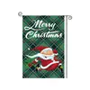 Tecido de fundo de Natal para comércio exterior da Amazon transfronteiriço para decoração de porta, montagem de festa e cobertura de porta tipo bandeira de meia-lua