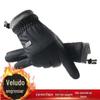 Luvas Quentes à Prova d'Água para Homens, Compatíveis com Tela Sensível ao Toque, Adequadas para Ciclismo, Negócios, Uso no Inverno, com Fleece Adicionado e Espessadas para Esqui, à Prova de Vento e Resistentes ao Frio, Amigáveis à Tela Sensível ao Toque