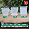 Vaso para orquídea vaso respirável orquídea Phalaenopsis vaso especial semitransparente observe o sistema radicular translúcido previna o apodrecimento das raízes vaso de resina